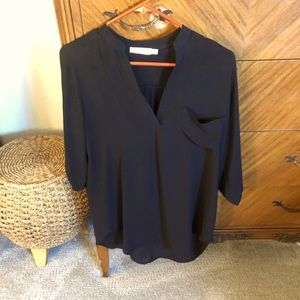 Lush, XS V-Neck Blouse